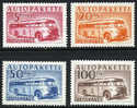 Finland Q6-9 Mint Never Hinged Parcel Post Set From 1952-58 - Pacchi Postali