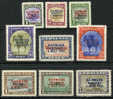 Greenland #19-27 Mint Hinged Denmark Liberation Set From 1945 - Neufs