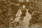 (1) Old England Postcard - Carte De Grande Bretagne Ancienne - Glasgow Rouken Glen Waterfall - Lanarkshire / Glasgow