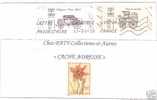 ENVELOPPE & TIMBRES "DILIGENCE & VOITURE MONTEE" 88/89 OBLITERES - Storia Postale