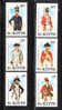 St Kitts 1987 British And French Uniforms MNH - St.Kitts And Nevis ( 1983-...)