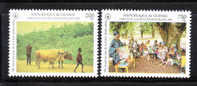 Guinea 1995 FAO 50th Anniversary Instructing Women And Children On Nutrition MNH - Against Starve