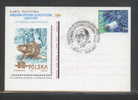 POLAND SLANIA 2001 ENDANGERED WILDLIFE BEAVER POSTCARD ENVIRONMENT PROTECTION ANIMALS POLEN POLOGNE - Covers & Documents