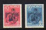 NORVEGE       Neuf **     Y. Et T.  N°400 / 401         Cote: 20,00 Euros - Unused Stamps