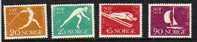 NORVEGE       Neuf **      Y. Et T.  N° 409 à 412         Cote: 5,50 Euros - Unused Stamps