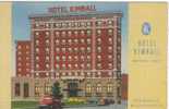 U.S.A. - MASSACHUSETTS - MA. - SPRINGFIELD - HOTEL KIMBALL - CHESTNUT ST. - VINTAGE CARS - 194O´s - Springfield