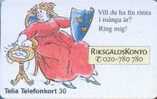 # SWEDEN 60111-49 Riksgalds Kontoret 30 Sc7 12.94  Tres Bon Etat - Suecia