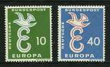 ● EUROPA - 1958 - GERMANIA - N. 164 / 65 ** , Serie Completa - Cat. ? €  - Lotto N. 2 - 1958