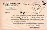 Cpa Commerciale De : Compagnie Ingersoll-rand - Lyon    (12429) - Verkopers