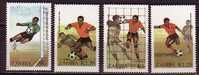 D0404 - ZAMBIA Yv N°356/59 ** FOOTBALL - Zambie (1965-...)