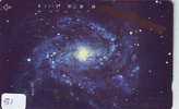 Télécarte Espace (51) COMETE  - Japan SPACE * COMET * WELTRAUM * UNIVERSE * PLANET * - Astronomy