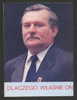 POLAND 1990 LECH WALESA NOBEL PEACE PRIZE WINNER SOLIDARITY SOLIDARNOSC  PRESIDENTIAL CAMPAIGN PAMPHLET APPROX 20 PAGES - Solidarnosc Vignetten