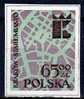 Historische Altstadt 1982 Krakau Polen 2843 Aus Block 90 ** 2€ Restaurierung Krakow M/s Architektur Bloc Sheet Bf Polska - Blocs & Feuillets