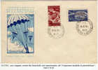 Jugoslavia-00012 - 1951: Campionato Di Paracadutismo - Unificato N. A45, A46 - - FDC