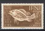 Ifni 1953, Mi. # 131 *, MH, Fish, Vis, Fisch, Poisson - Ifni