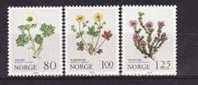 Norvège 1979 - Yvert No. 755-7 Neufs** - Unused Stamps