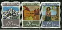 ● EUROPA - 1975 - SVIZZERA - N. 980 / 82  ** , Serie Completa - Cat. ? €  - Lotto N. 52 - 1975