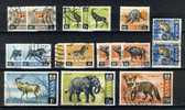 Kenia / Kenya 1966 - 1969, Small Collection, All Used, Wild Animals - Kenya (1963-...)