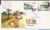 Venezuela. 18. Dec. 2003. National Funds For Transportation. Roads And Cars. Numbered. Fdc 3 - Otros (Tierra)