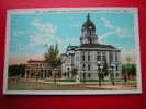 CPA OU CPSM -ETATS UNIS-YELLOWSTONE COUNTY COURTHOUSE AND COMMERCIAL CLUB,BILLING,MONT - Andere & Zonder Classificatie