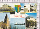 TRAPPES -  5 Vues :  La Gare - La Poste - L'Eglise - Etang De St Quentin - La Mairie - Blason - Trappes