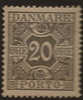 DENMARK 1921 20o Postage Due SG D230 HM JU134 - Port Dû (Taxe)