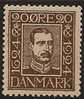 DENMARK 1924 20o King Christian X SG 223B HM JU122 - Nuovi