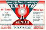 BUVARD - LAMPE - ZENITH - - Electricité & Gaz