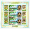 Belize 1985 Royal Visit QE Sheet MNH - Belize (1973-...)