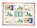 Belize 1986 Statue Of Liberty Centenary Sheet MNH - Belize (1973-...)