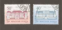 Hongrie N°3122 à 3123 Oblitéré Chateaux - Used Stamps