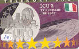 Denmark ECU ITALIE (10) PIECES ET MONNAIES MONNAIE COINS MONEY PRIVE 800 EX - Sellos & Monedas