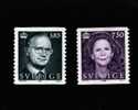 SWEDEN/SVERIGE - 1996  KING CHARLES & QUEEN SILVIA  SET  MINT NH - Neufs