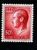 LUXEMBOURG - 1965  DEFINITIVE 50 C. RED  MINT NH - Unused Stamps