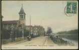 93 L'ILE SAINT DENIS / Quai De Seine, L'église / BELLE CARTE COULEUR - L'Ile Saint Denis