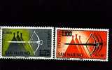 SAN MARINO - 1965  ESPRESSI OVERPRINTED   SET   MINT NH - Nuevos