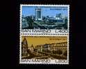 SAN MARINO - 1977  BUCAREST PAIR  MINT NH - Neufs