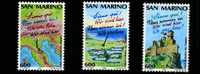 SAN MARINO - 1990  YEAR OF TOURISM  SET  MINT NH - Ungebraucht