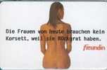 # GERMANY S14_91 Freundin 12 Gd 06.91  Tres Bon Etat - S-Reeksen : Loketten Met Reclame Van Derden