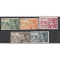 ES1097STV-LFT**1097.España.Spain  Espagne REINA ISABEL LA CATOLICA.Aereo 1952. (Ed 1097/1**) Sin Charnela MUY BONITA - Unused Stamps