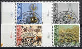 PP093 - Pro Patria 1993 Obl.  1er Jour Demi-lune (halbmond) - Used Stamps