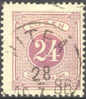 Sweden J18 Used 24o Red Lilac Postage Due From 1886 - Impuestos