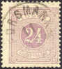 Sweden J19 Used 24o Gray Lilac Postage Due From 1882 - Postage Due