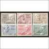 PORTUGAL AFINSA 1100/1105 - SÉRIE NOVA COM CHARNEIRA, MH - Unused Stamps