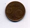 - PAYS-BAS . EURO . 5 C. 2001 - Netherlands