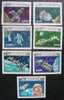 Kampuchea, 1986 - SPACE - Set Of 7 - Kampuchea