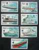 Kampuchea, 1988 - Transport - Ship - Marine - Set Of 7 - Kampuchea