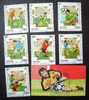 Kampuchea, 1989 - SPORT - Football Italia 90 - Set Of 7 And Block - Kampuchea