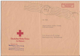 1956 - Prisonnier De Guerre Allemand - Lettre Croix-rouge Allemande De Munich - - Kriegsgefangenenpost