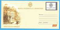 Romania Postal Stationery Cover 2010. National Bank. Trams, Tramways - Tranvías